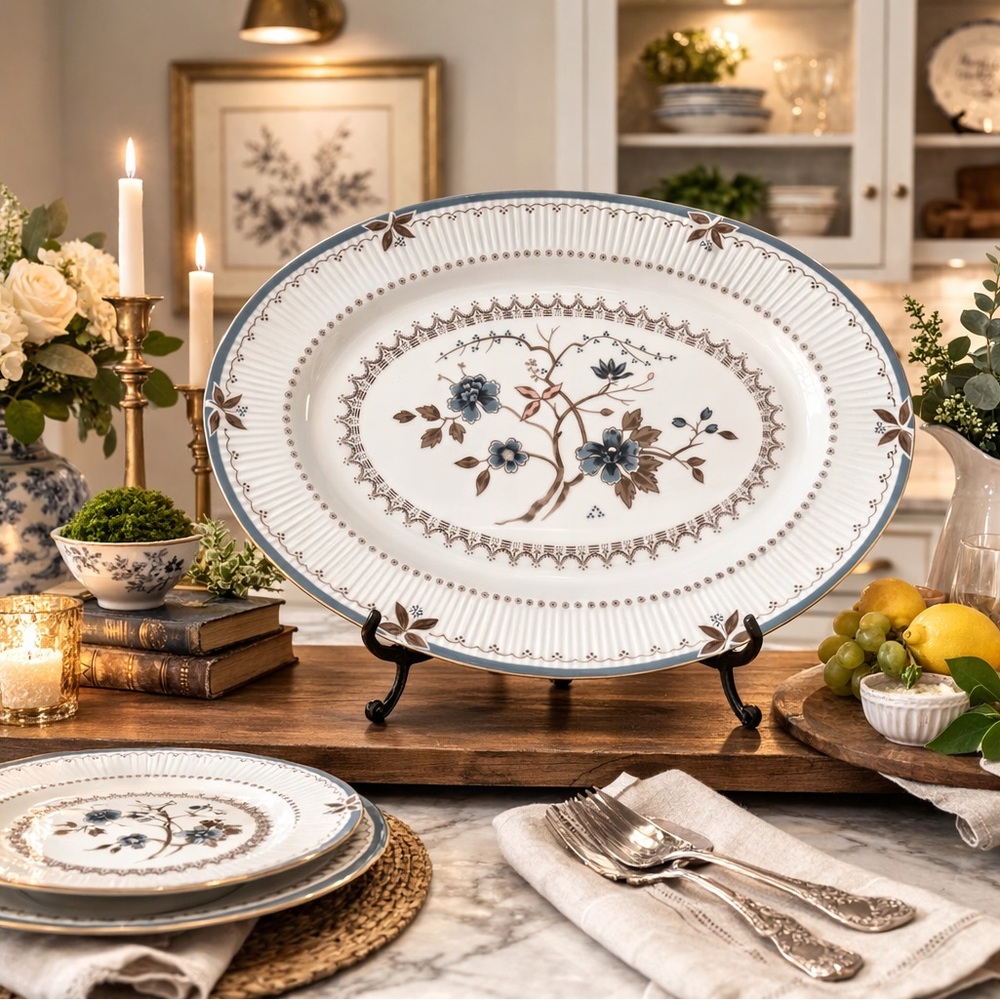 Royal Doulton “Old Colony” Serving Platter – Made in England
